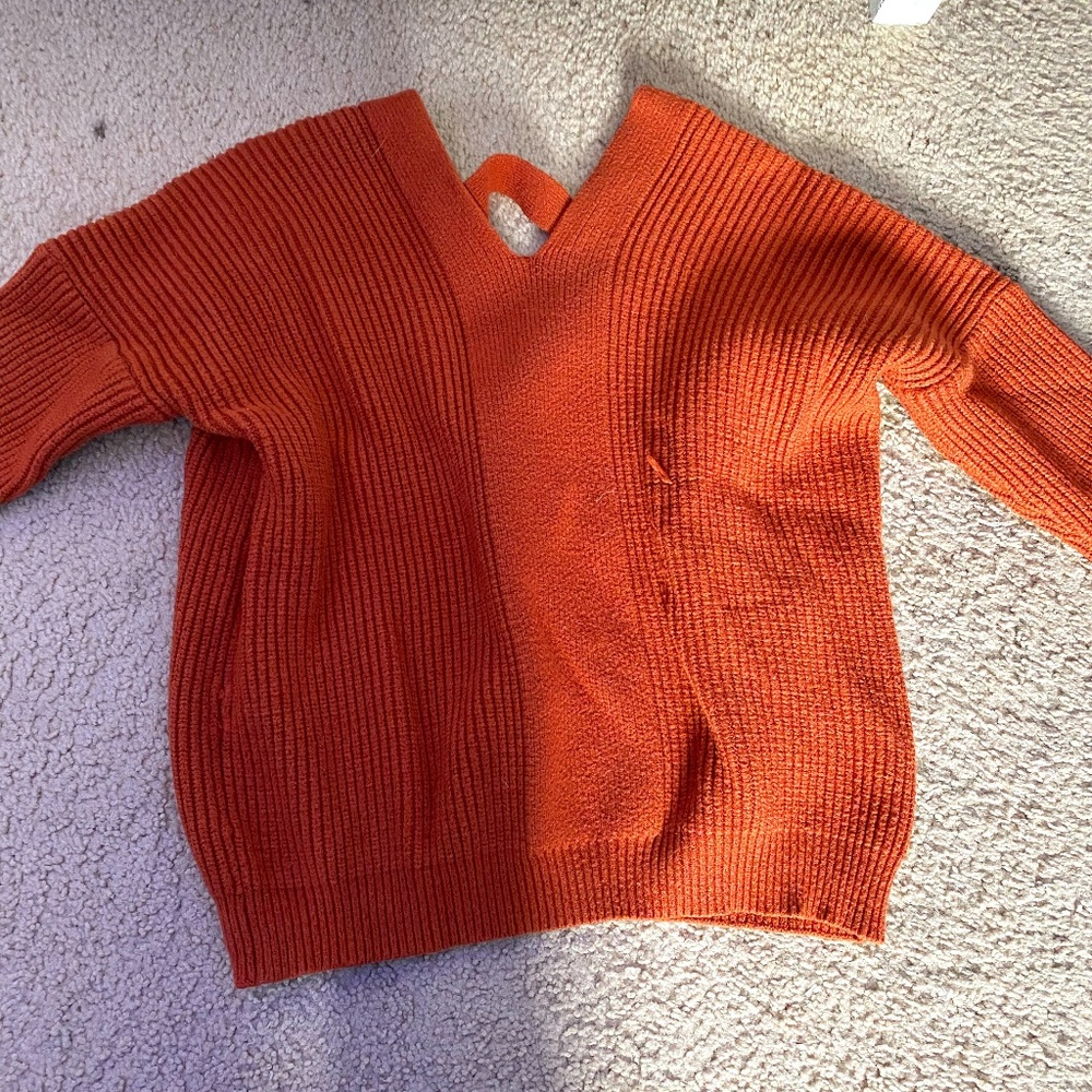 Dark Orange sweater